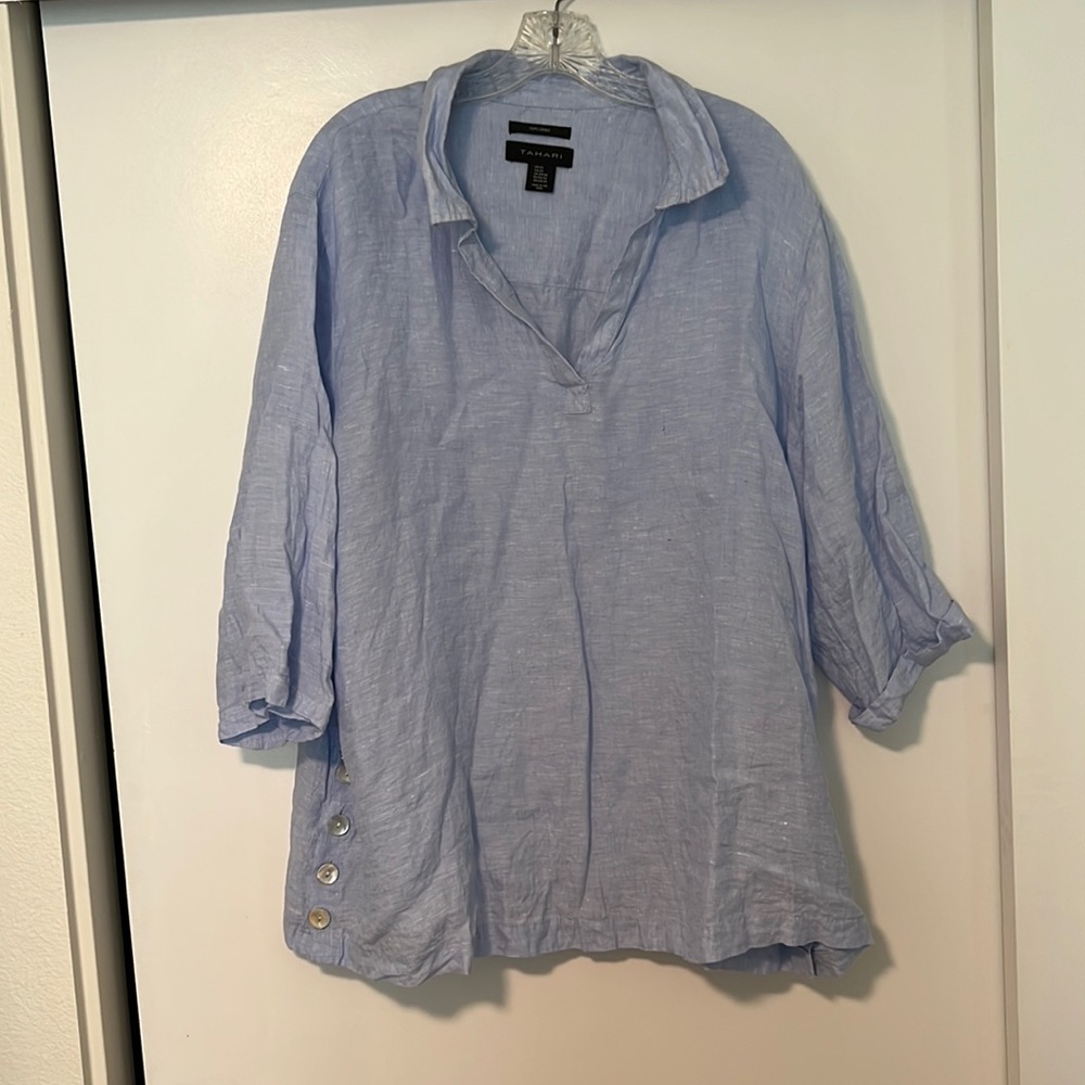 New! W/o tags, never worn linen top